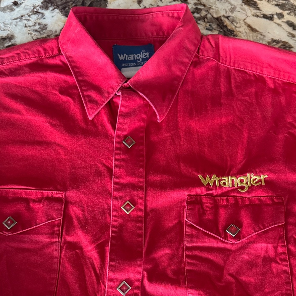 Wrangler Men's Rodeo Pearl Snap Shirt